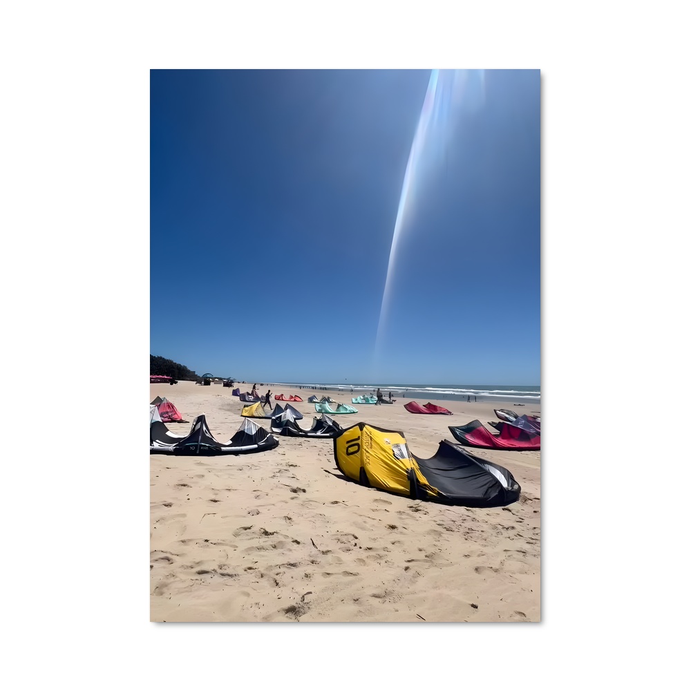 Poster Kitesurfing Paradise